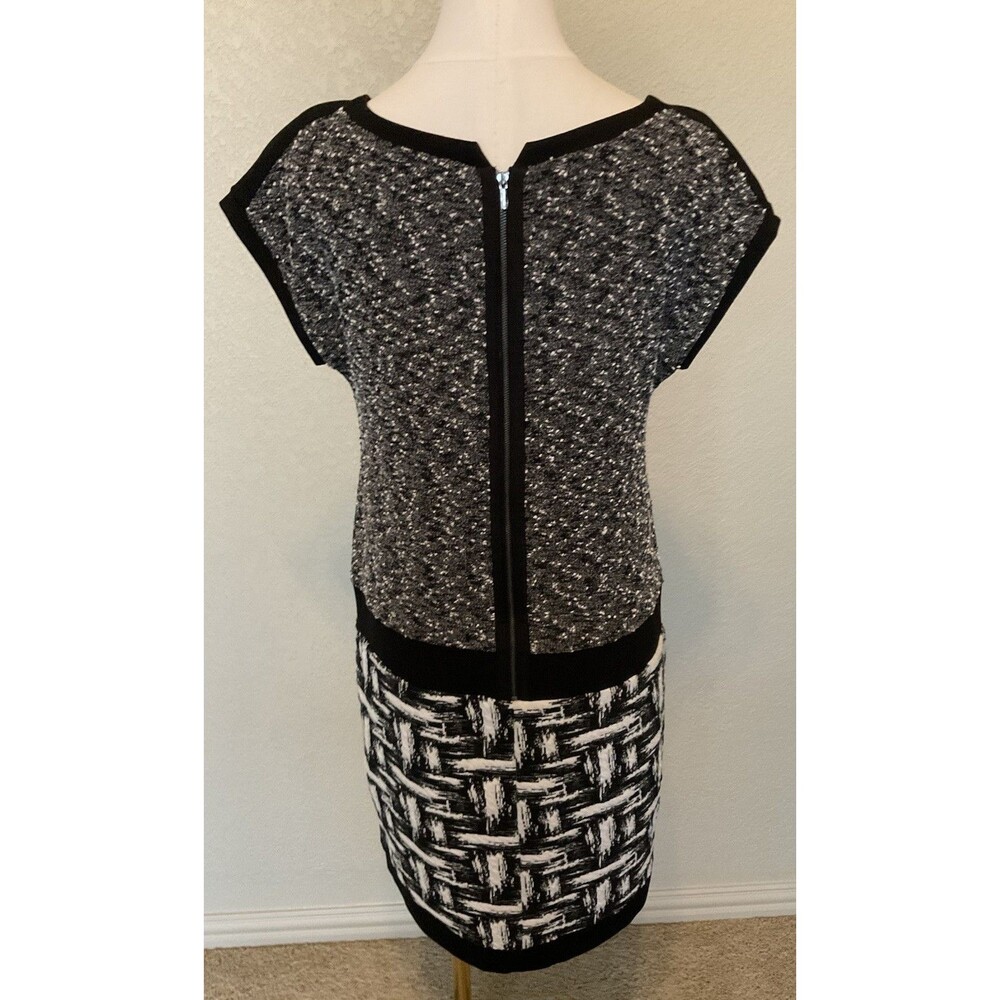 Ann Taylor, Women’s, Sheath Dress, Black/White, Size: M - Picture 4 of 8